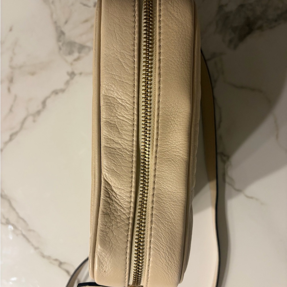 Valentino Cream Leather Crossbody Bag - Picture 2 of 5